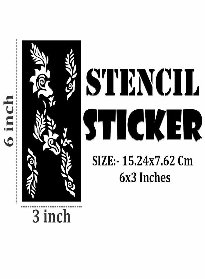 ORDERSHOCK Creative Expression Mehndi Sticker Designed to Inspire Kids' Artistic Side - Image 4